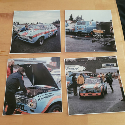 Ford Escort kisakuvat 1972 4kpl