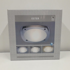 Kattovalaisin Ester 1lmp (chrome, opal, MarkSlöjd, uusi) - pikkukuva 1