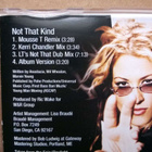 Anastacia - Not That Kind CDS - pikkukuva 3