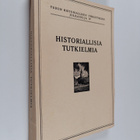 Historiallisia tutkielmia - pikkukuva 1