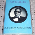 RAY CHARLES BLUES IS MY MIDDLE NAME C-KASETTI - pikkukuva 1