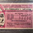 1987-88 Topps - #7 Esa Tikkanen ROOKIE CARD (RC) Oilers - pikkukuva 2