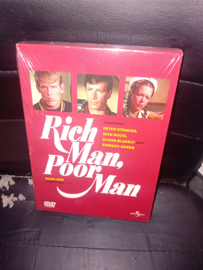 3dvd RICH MAN POOR MAN ( UUSI  ) SIS POSTIKULU