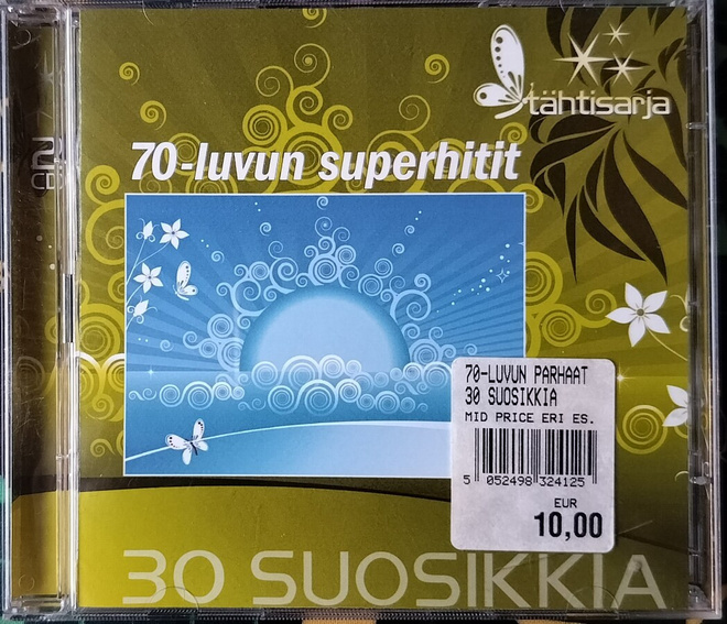 70-LUVUN SUPERHITIT-30 SUOSIKKIA-2CD, v.2010 WARNER MUSIC