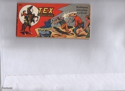 Tex Willer 5.vsk. 1957 / 23 Kuolema vierailee kylässä, K3