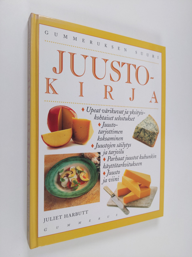 Juliet Harbutt : Gummeruksen suuri juustokirja