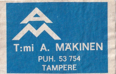 Tampere. T:mi A. Mäkinen  , b425