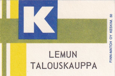 Lemu. Lemun Talouskauppa , Kesko  , 7/12