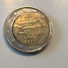 Valmistusvirheellinen suomen 2€ juhlaraha 2007 - pikkukuva 1