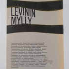 Johannes Bobrowski : Levinin mylly : 34 lausetta isoisästäni - pikkukuva 2