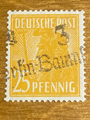 SAKSA 1948 NEUVOSTOLIITTO SEKTORI MERKKI**
