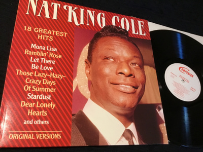 Nat King Cole 18 greatest hits lp dk press Companion