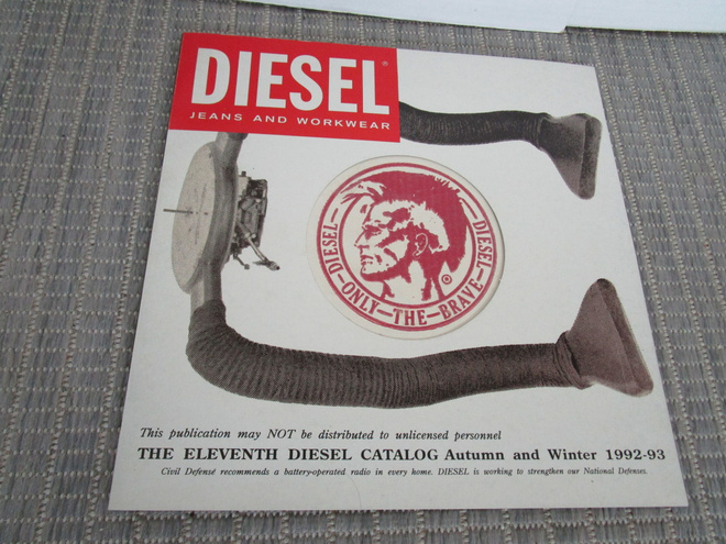 Vintage Diesel Catalog Autum/ Winter 1992-93