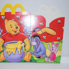 Mcdonald's happy meal laatikko nalle puh x2 - pikkukuva 2
