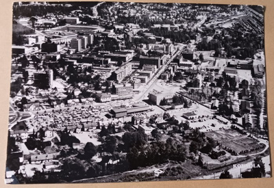 Kouvola, tori, keskustaa, T:mi Karhumäki, ei p.