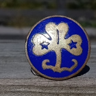 Kuuluisa Partio merkki Wagggs. Halkaisija - 19 mm. Emalinen. - pikkukuva 5