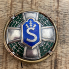 Suojeluskunta Kuntoisuusmerkki M/21 1.Luokan hiihtorenkaalla - pikkukuva 1