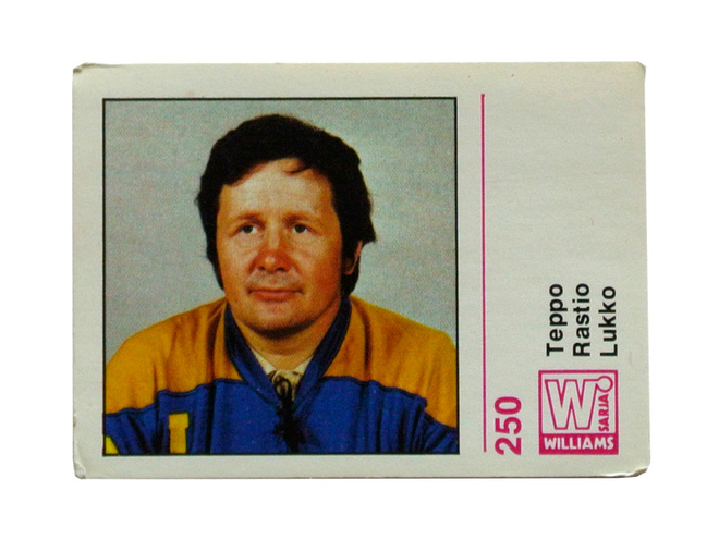 TEPPO RASTIO LUKKO KERÄILYKORTTI 1971-72 - ILMAINEN TOIMITUS