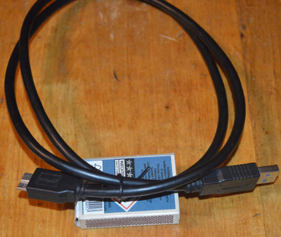 USB 3.0 Micro-B - USB 3.0 Type-A kaapeli, 1M.