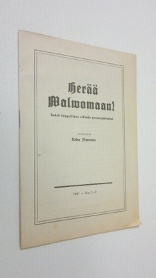 Herää valvomaan! N:o 1-2 1947
