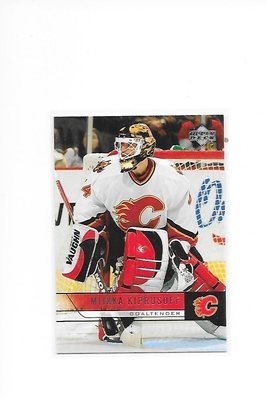 2006-07 Upper Deck #449 Miikka Kiprusoff Calgary Flames MV