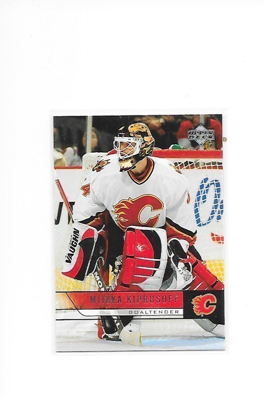 2006-07 Upper Deck #449 Miikka Kiprusoff Calgary Flames MV