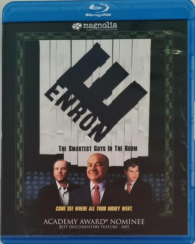 ENRON - THE SMARTEST GUYS IN THE ROOM  BLU-RAY