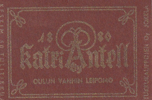 Oulu. Katri Antell, Oulun vanhin leipomo  6/11