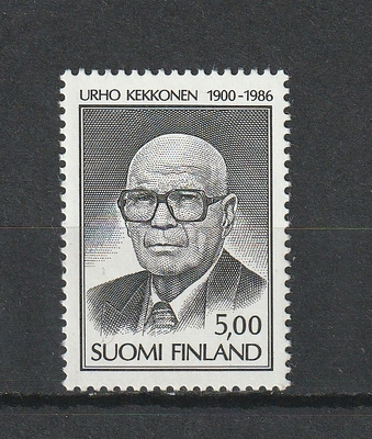 1986 UKK 1900-1986 merkki leimaamattomana