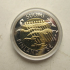 5€ Suomi 2007 Itsenäisyys 90 vuotta - juhlaraha - pikkukuva 1