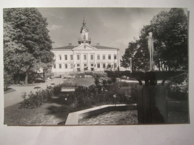 VANHA Valokuva Pori 1930-l Postikortin Alkup.Mallikappale