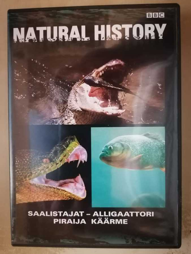 Saalistajat - Alligaattori Piraija Käärme DVD