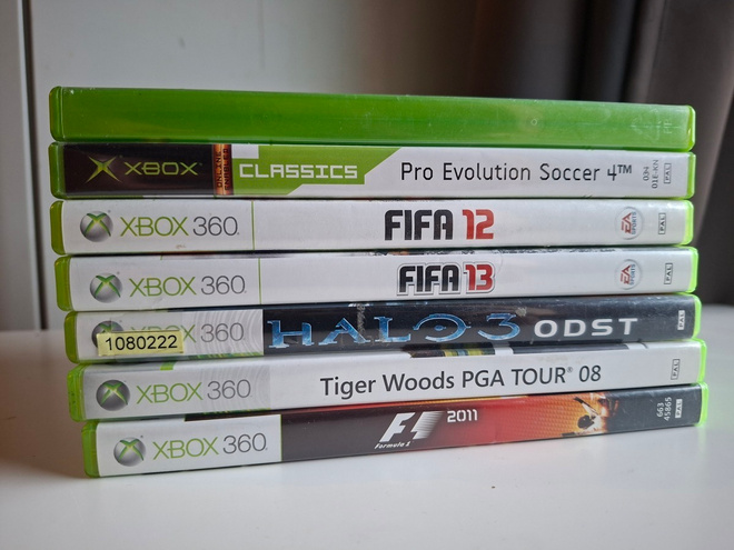 Pelipaketti, XBOX360 (8 kpl)