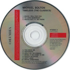 Michael Bolton • Timeless (The Classics) CD - pikkukuva 3