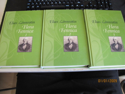 Elias Lönnrotin Flora Fennica 1-3