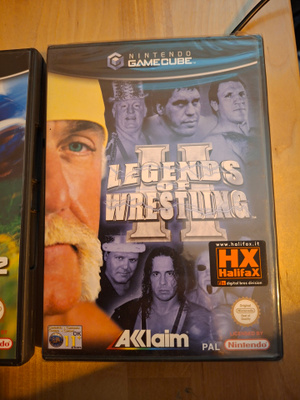 Gamecube Legends of Wrestling 2 ITA, avaamaton NIB