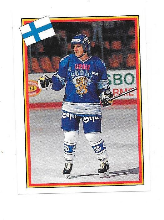 1993 Semic VM Tarra #83 Jarkko Varvio  Suomi HPK