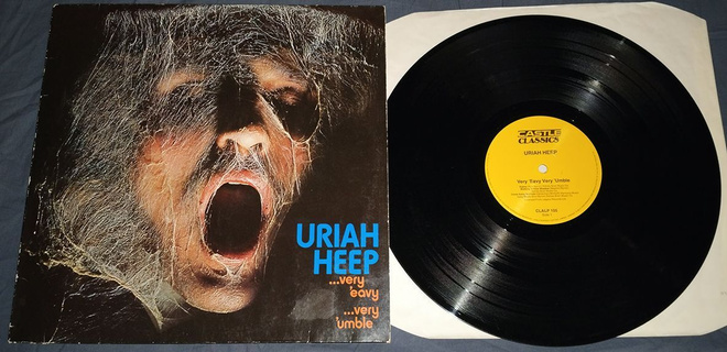 Uriah Heep - Very 'Eavy Very 'Umble LP 1986 re