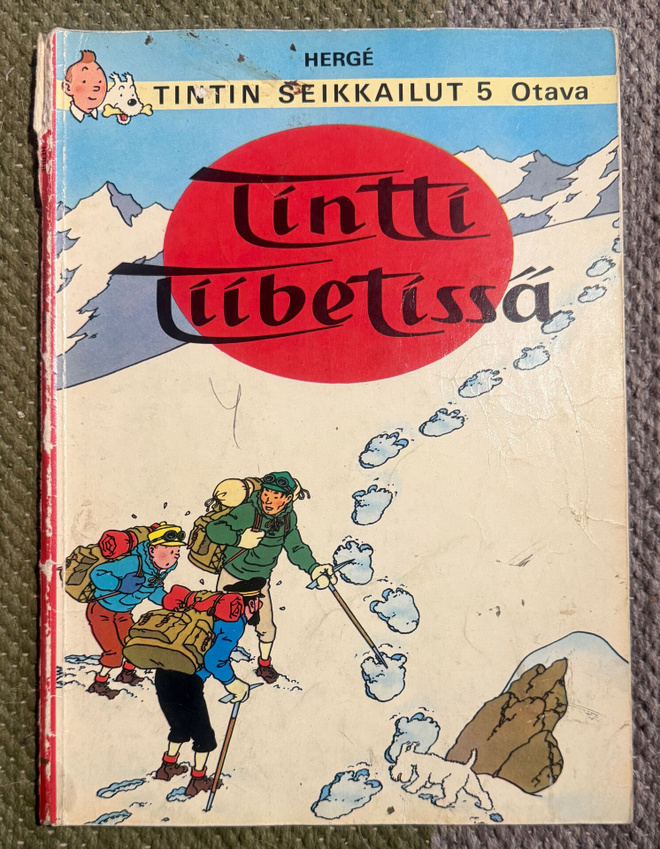 TINTIN SEIKKAILUT 5 - TINTTI TIIBETISSÄ