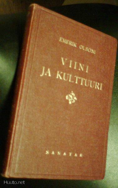 Emerik Olsoni: Viini ja kulttuuri (1938)  Sis.pk:t