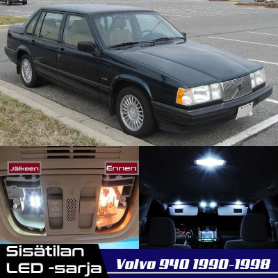 Volvo 940 Sisätilan LED-sarja 18-osainen