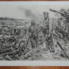Jatkosota Motti Sotapiirros Lindeberg 1942 - pikkukuva 1