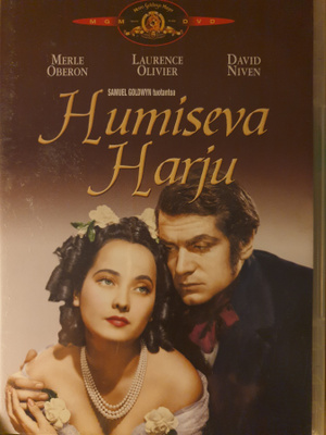 Humiseva harju DVD (Laurens Olivier & Merle Oberon)