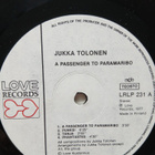 Jukka Tolonen : A Passenger To Paramaribo. - pikkukuva 3