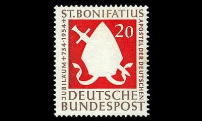Saksa 199 ** Bonifatius (1954)