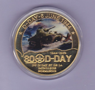 USA D-Day 80th. Anniversary 1944-2024 (Normandia)