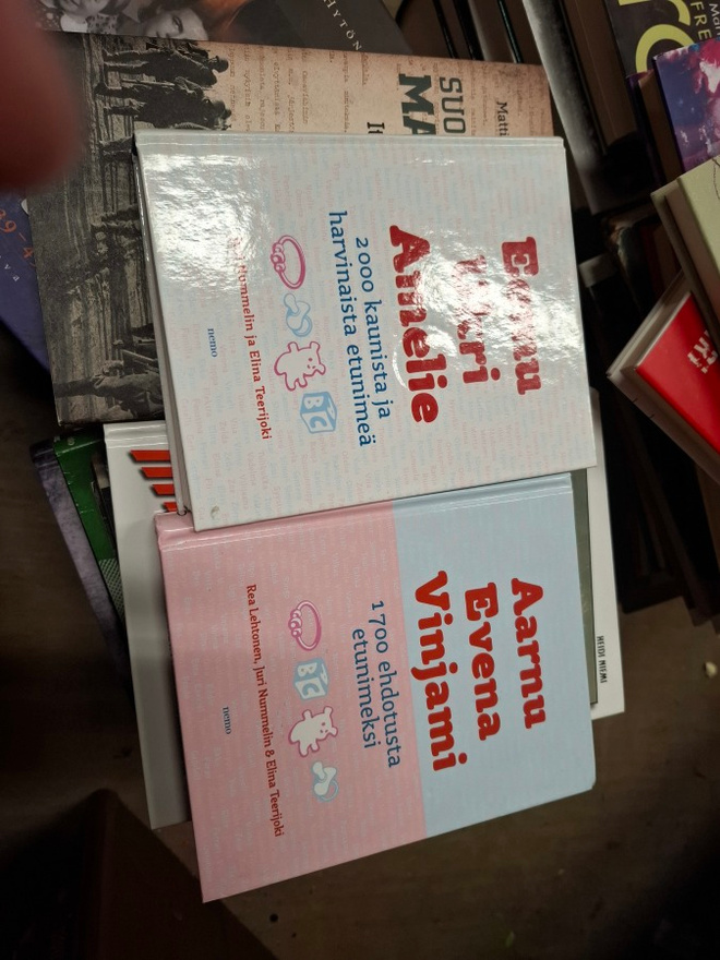 Juri Nummelin Nimikirjat
