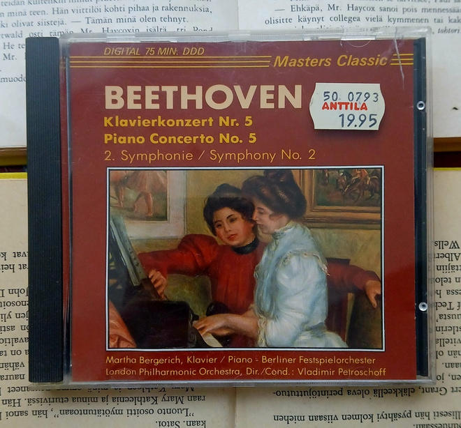 Beethoven - Klavierkonzert Nr. 5 • Piano Concerto No.5 (CD)