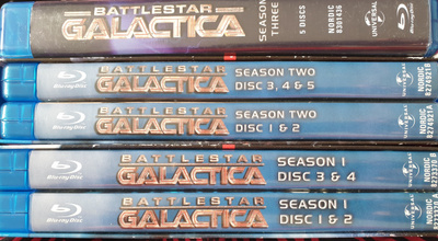 BATTLESTAR GALACTICA 1-3 KAUSI BLU-RAY