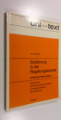 W. Leonhard : Einfuhrung in die Regelungstechnik : Nichtl...